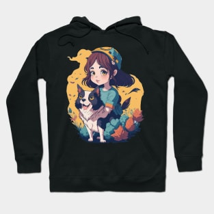 just a girl and her dog Hoodie